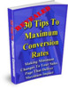 Thumbnail 30 Tips To Maximum Conversion Rates