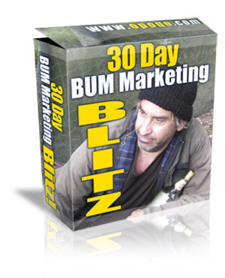 Product picture 30 Day Bum Marketing Blitz MRR