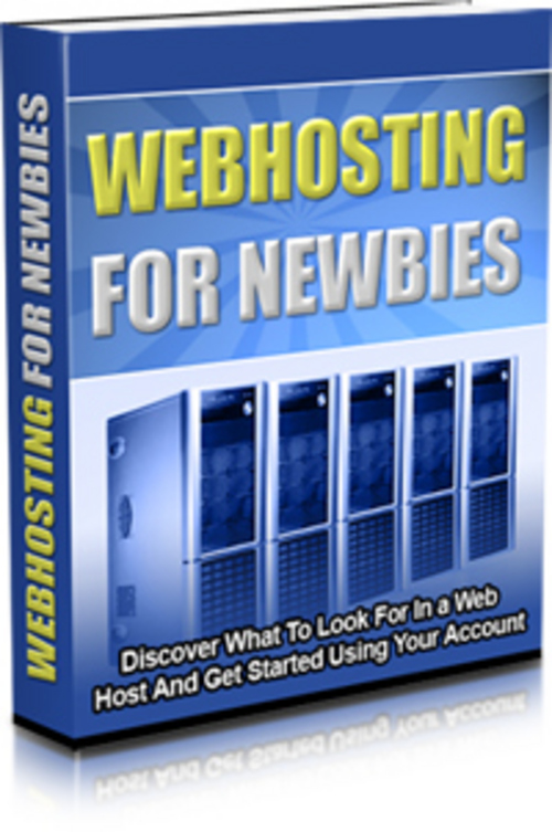 Product picture Web hosting For Newbies.zip