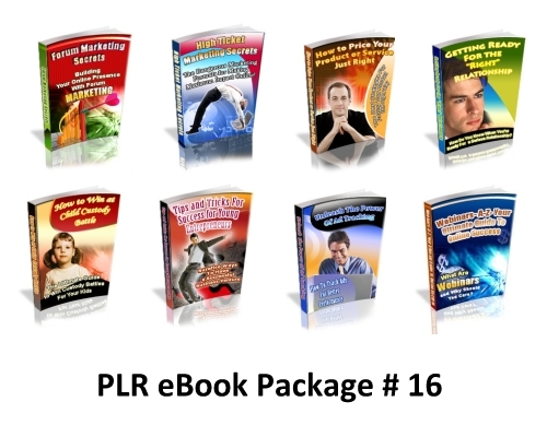 Product picture PLR eBook Package .zip