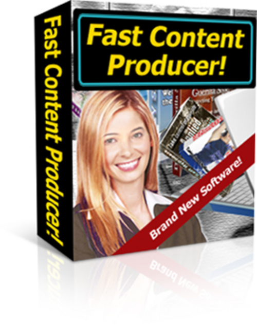 Product picture Fast Content Producer PLR.zip