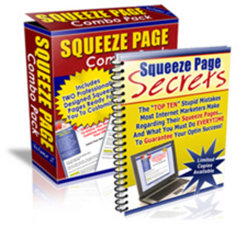 Product picture Squeeze Page System.zip