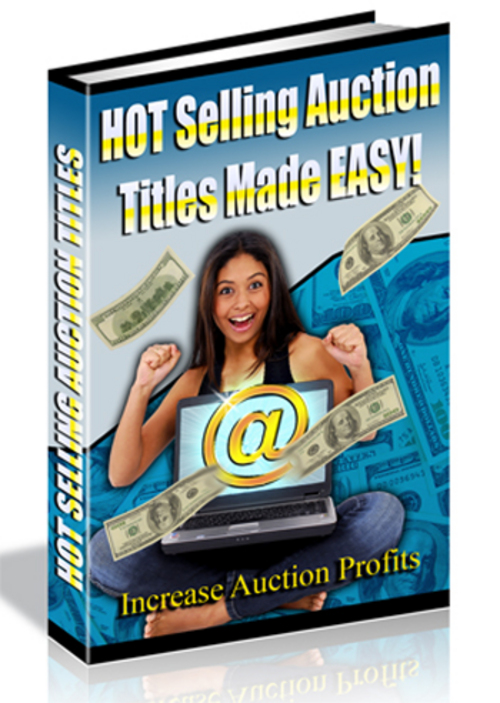 Product picture Hot selling Auction Titles made Easy! +bouns.zip
