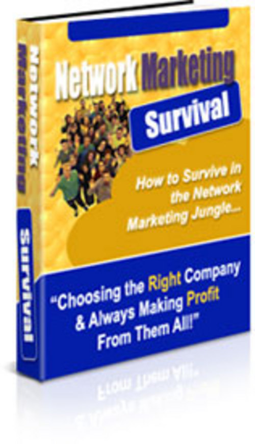 Product picture Network Marketing Survival.zip