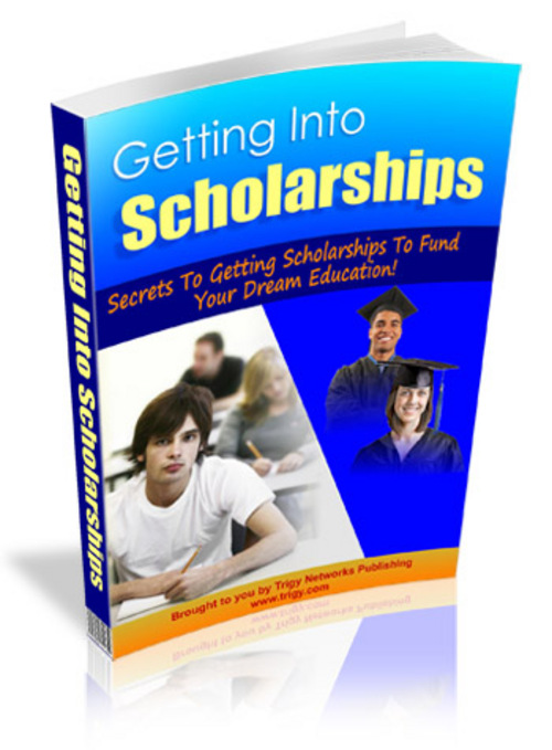 Product picture Getting Into Scholarships Mrr.zip