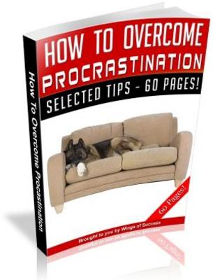 Product picture How To Overcome Procrastination MRR