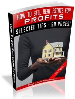 Product picture How To Sell Real Estate For Profits MRR