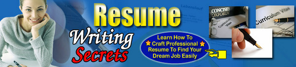 Product picture New Resume Writing Secrets plr