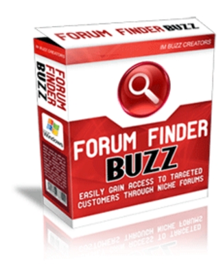 Product picture Forum Finder Buzz software