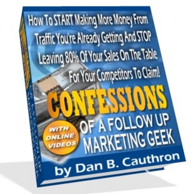 Product picture CONFESSIONS OF A FOLLOW UP MARKETING GEEK MRR