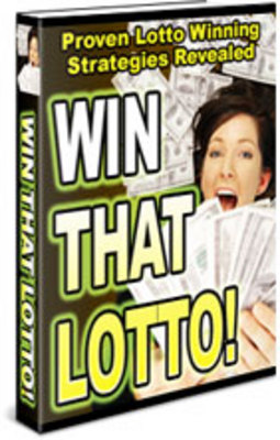 Product picture Win That Lotto Proven Lotto Winning Strategies Revealed PLR 