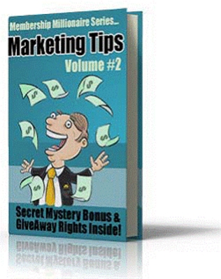 Product picture Membership Millionaire Marketing Tips Volume2 MRR