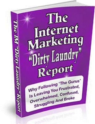 Product picture The Internet Marketing Dirty Laundry Report MRR