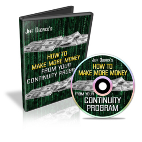 Product picture How To Make More Money From Your Continuity Program Mrr.rar
