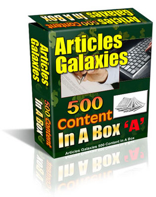 Product picture 500 Articles Package A (PLR)
