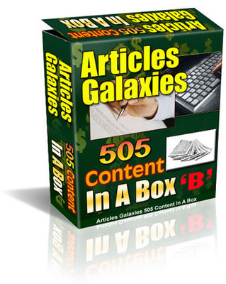 Product picture 505 Articles Package B (PLR)