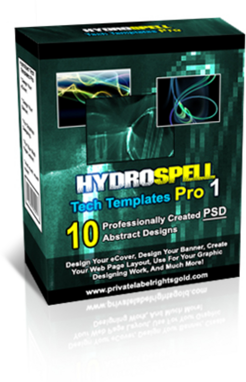 Product picture HYDROSPELL Tech Templates Pro 1(MRR).rar