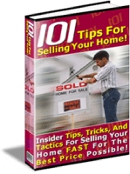 Product picture 101 Tips For Sell Your Home Mrr.rar